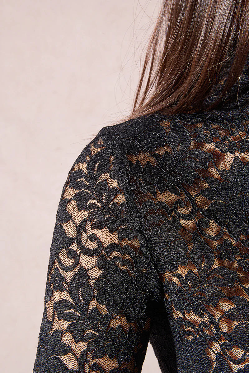 Lola Floral Stretch Lace Top
