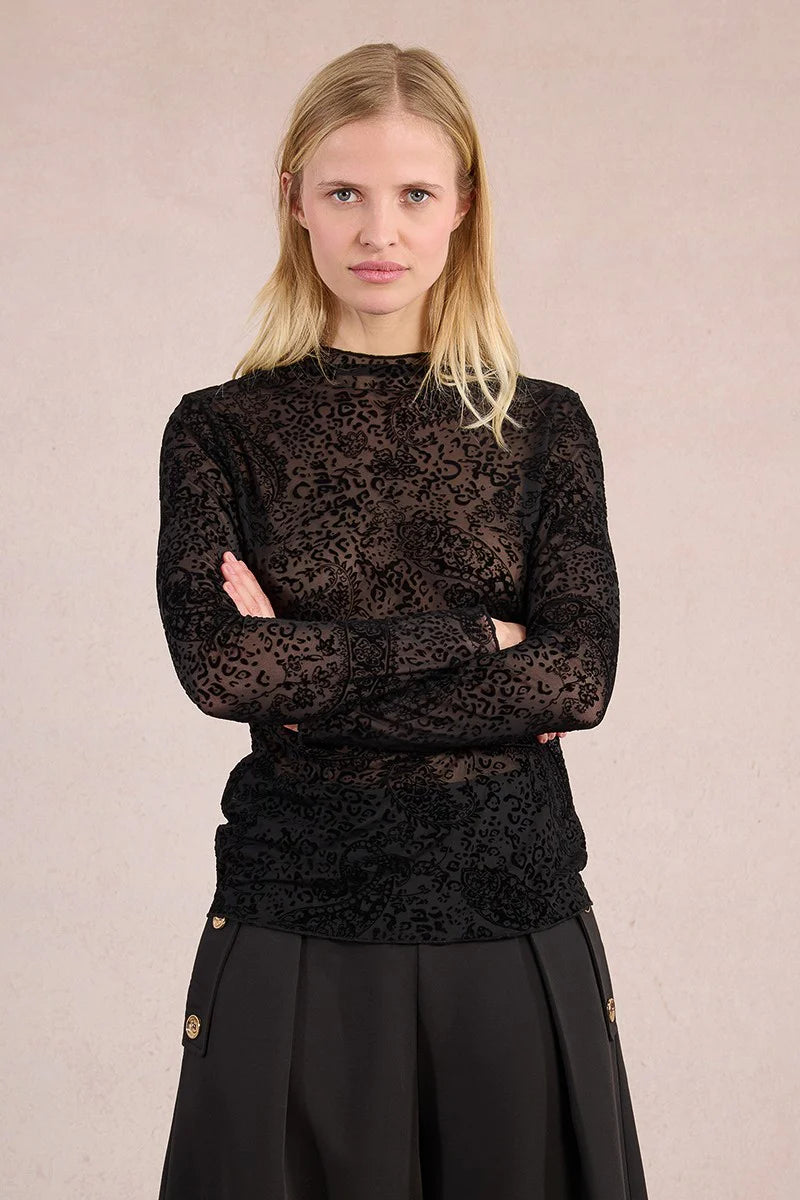Tala - Blak Sheer Lace
