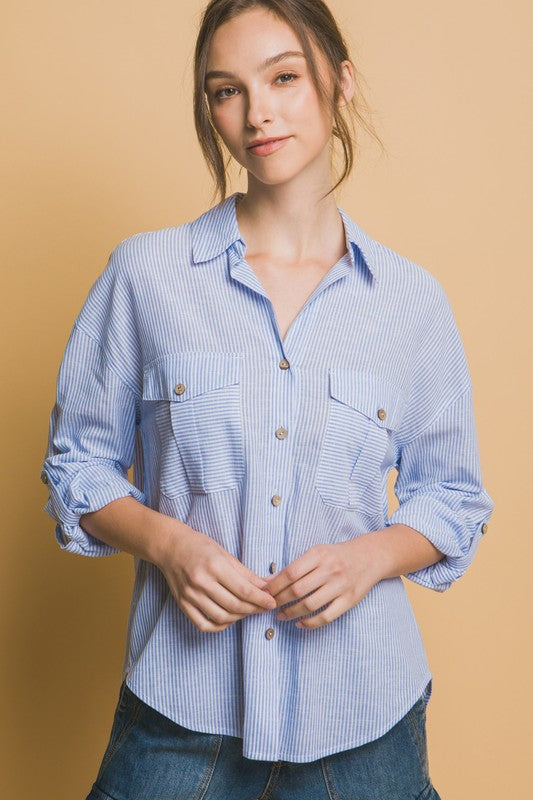 Classic Blue Stripe