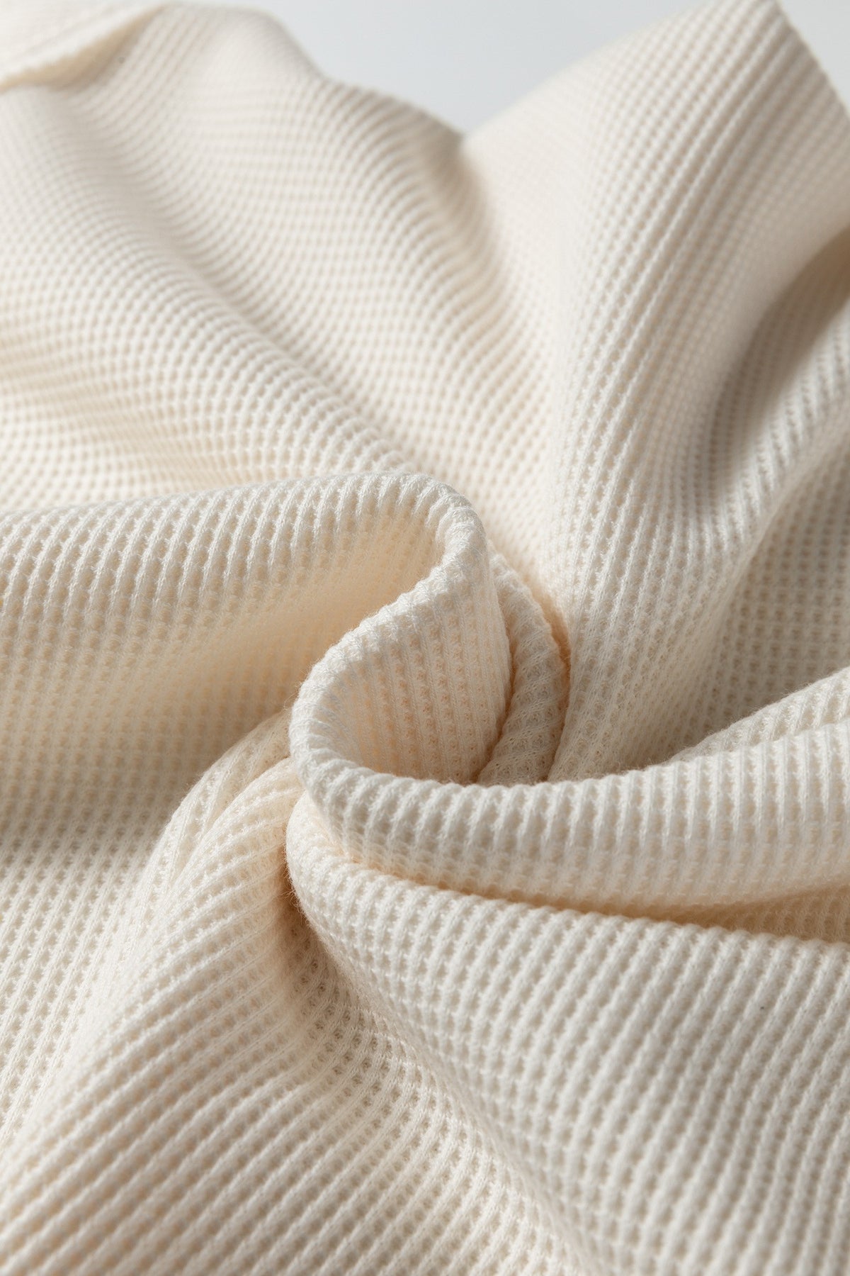 Tala Waffle Knit Top - Ivory