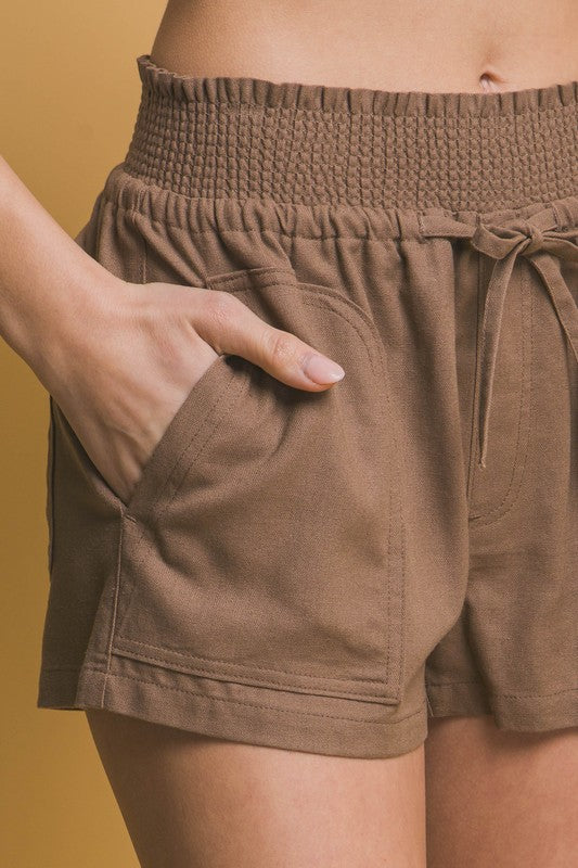 Chelsea Shorts - Mocha