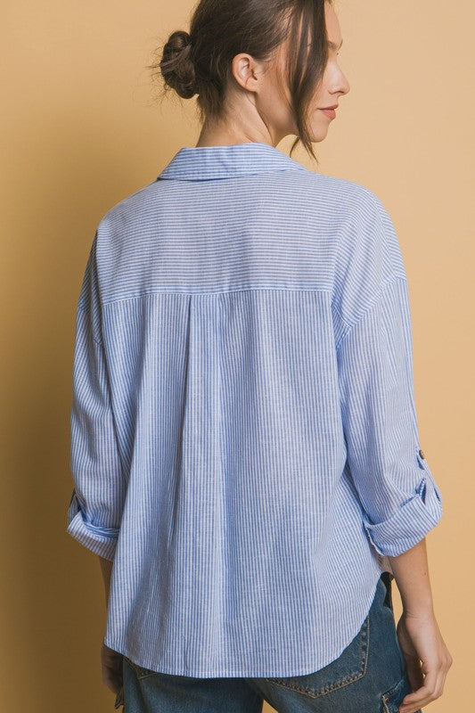 Classic Blue Stripe
