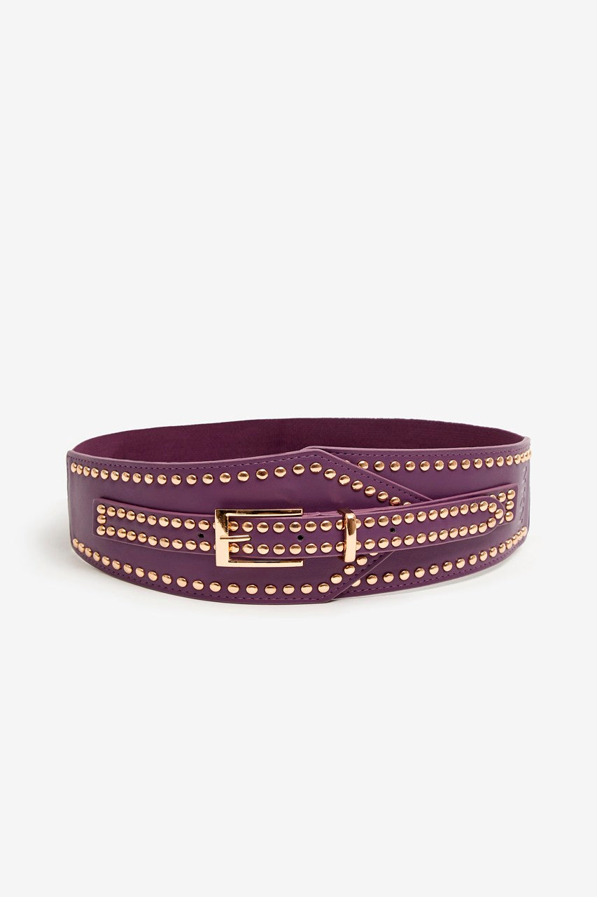 Rune Maxi Belt - Purple