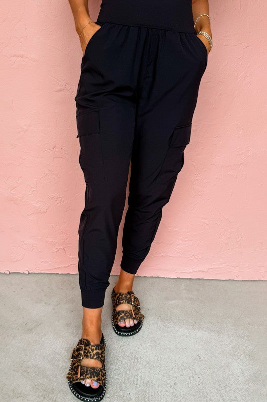 Cargo Jogger pant - Black