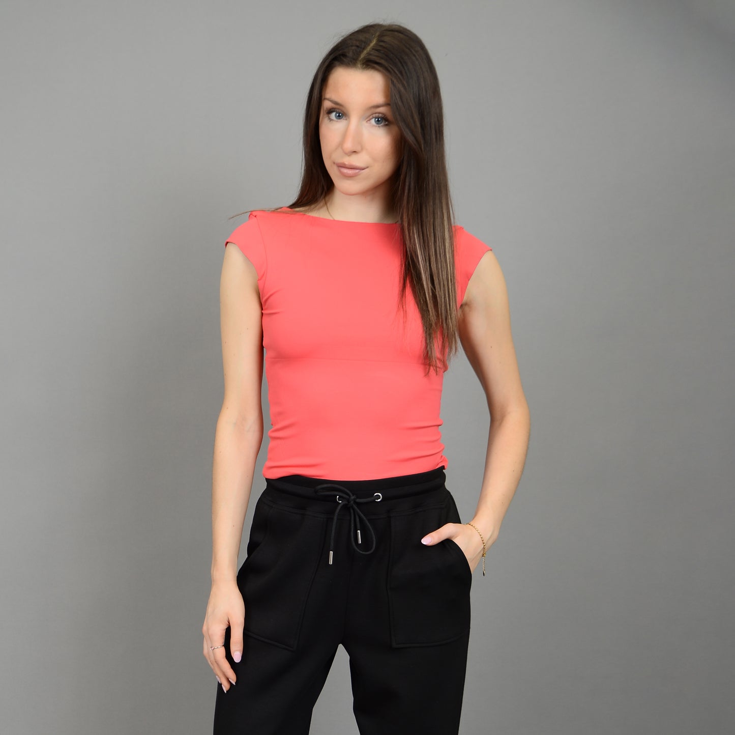Brida Cap Sleeve - radiant red