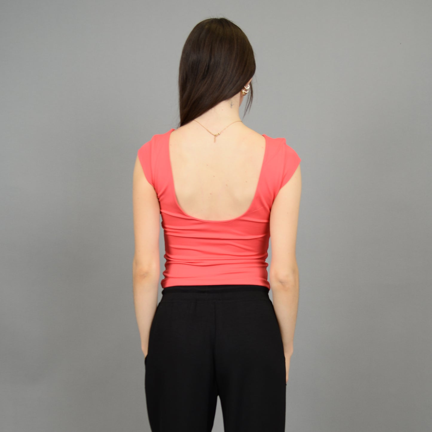 Brida Cap Sleeve - radiant red
