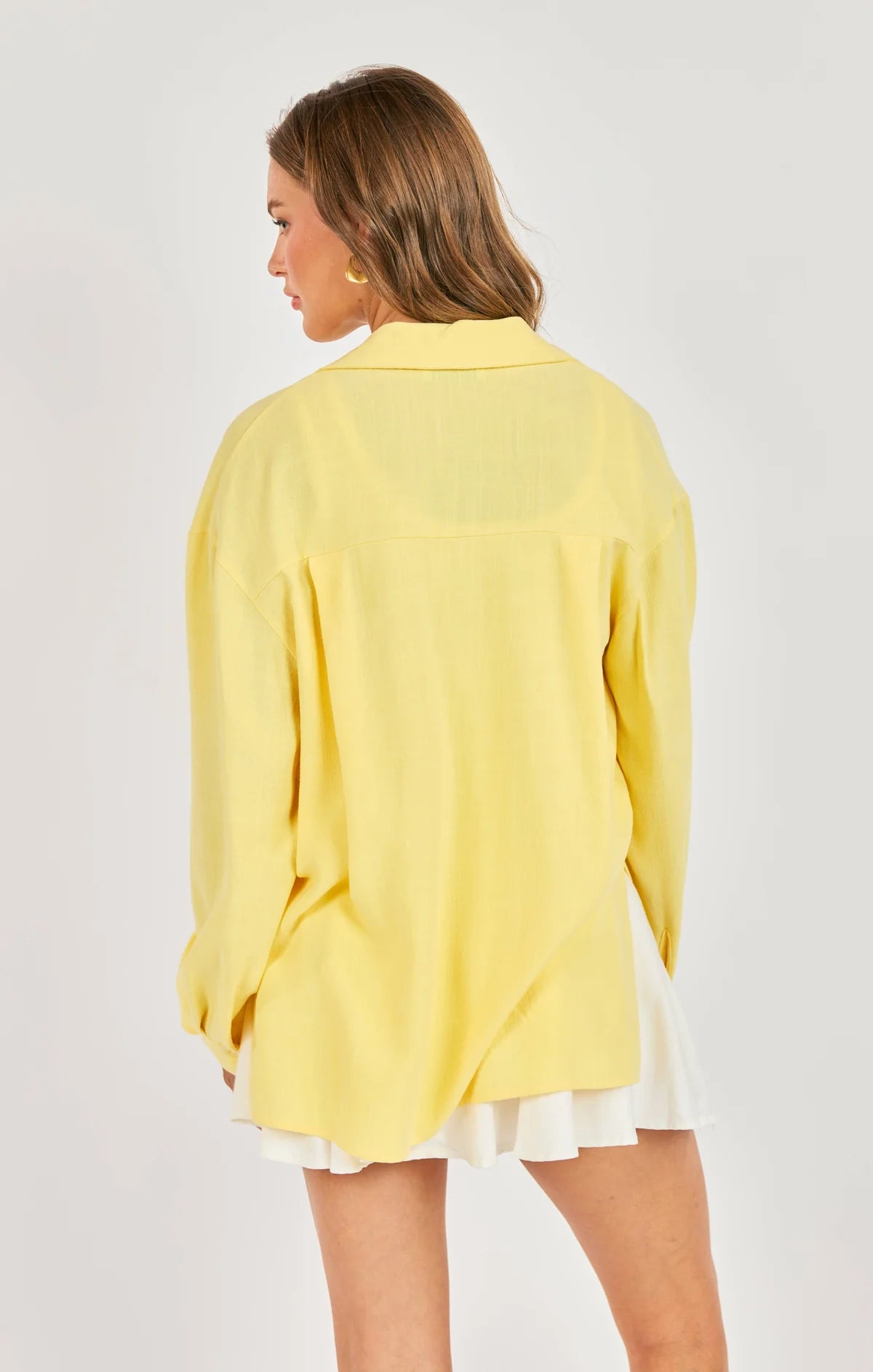 Sunshine On My Shoulder Button Up