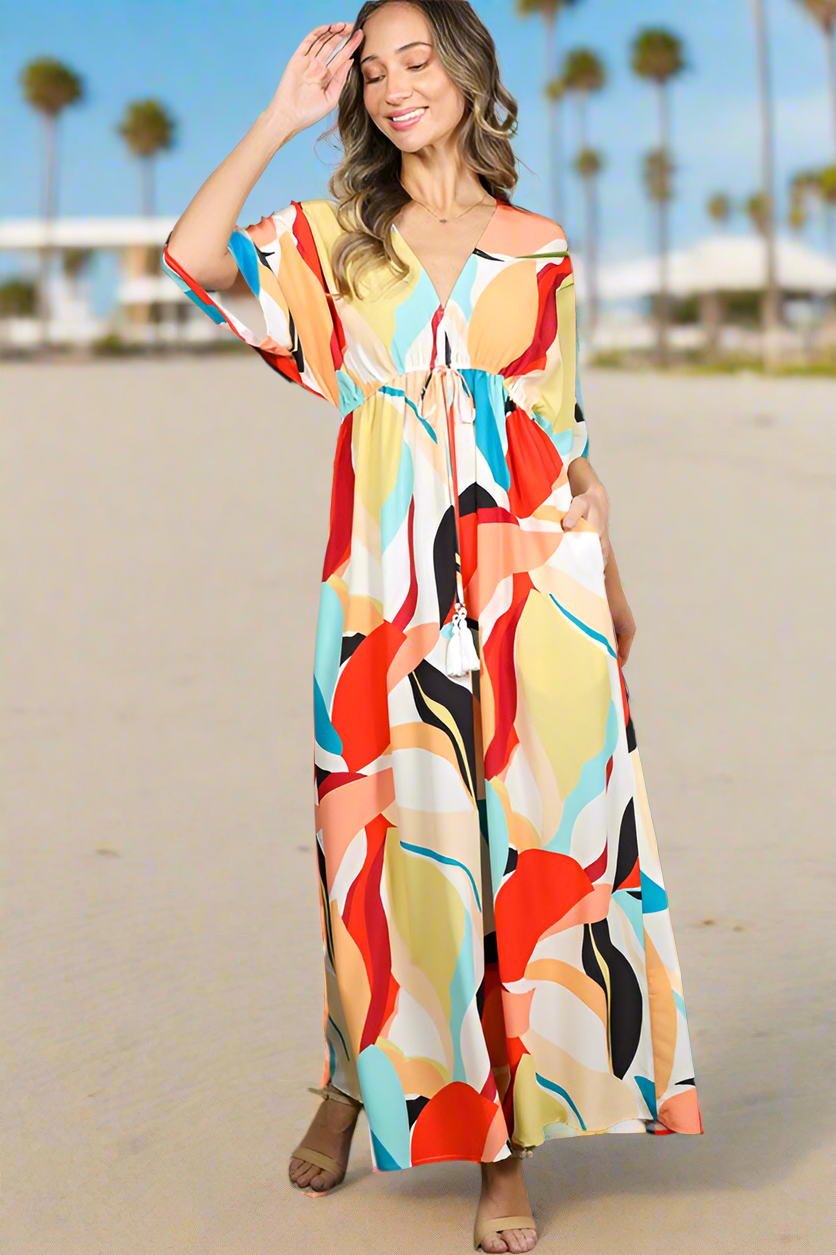 Maya - Multi Coloured Dress