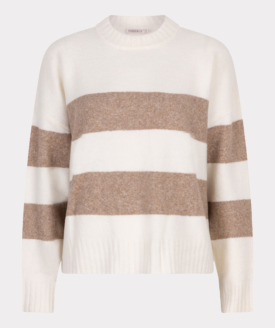 Striped Melange Knit