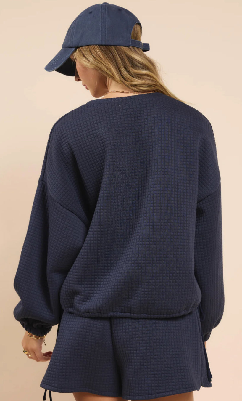 Terry Textured Top