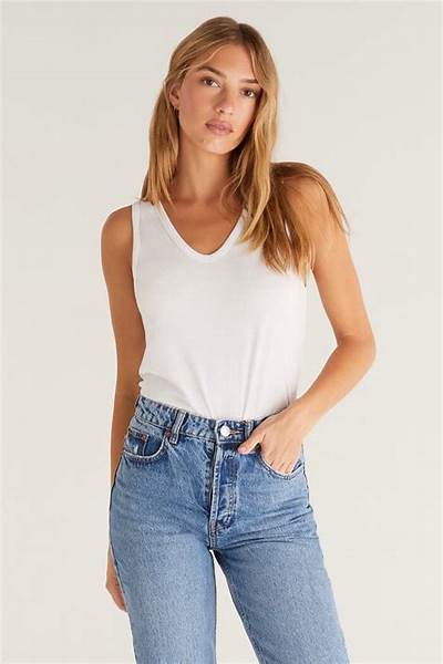 Pia Tank -White