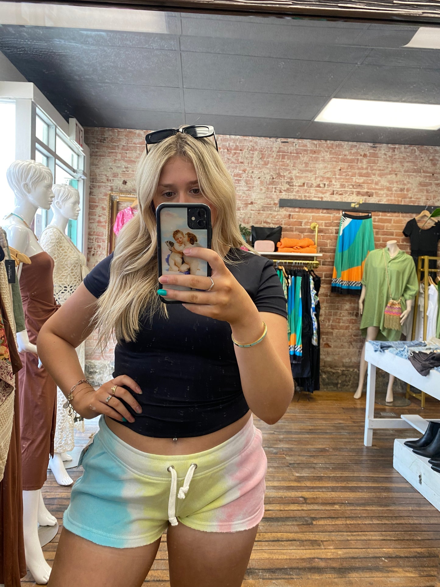 Ocean Pastel Rainbow Short