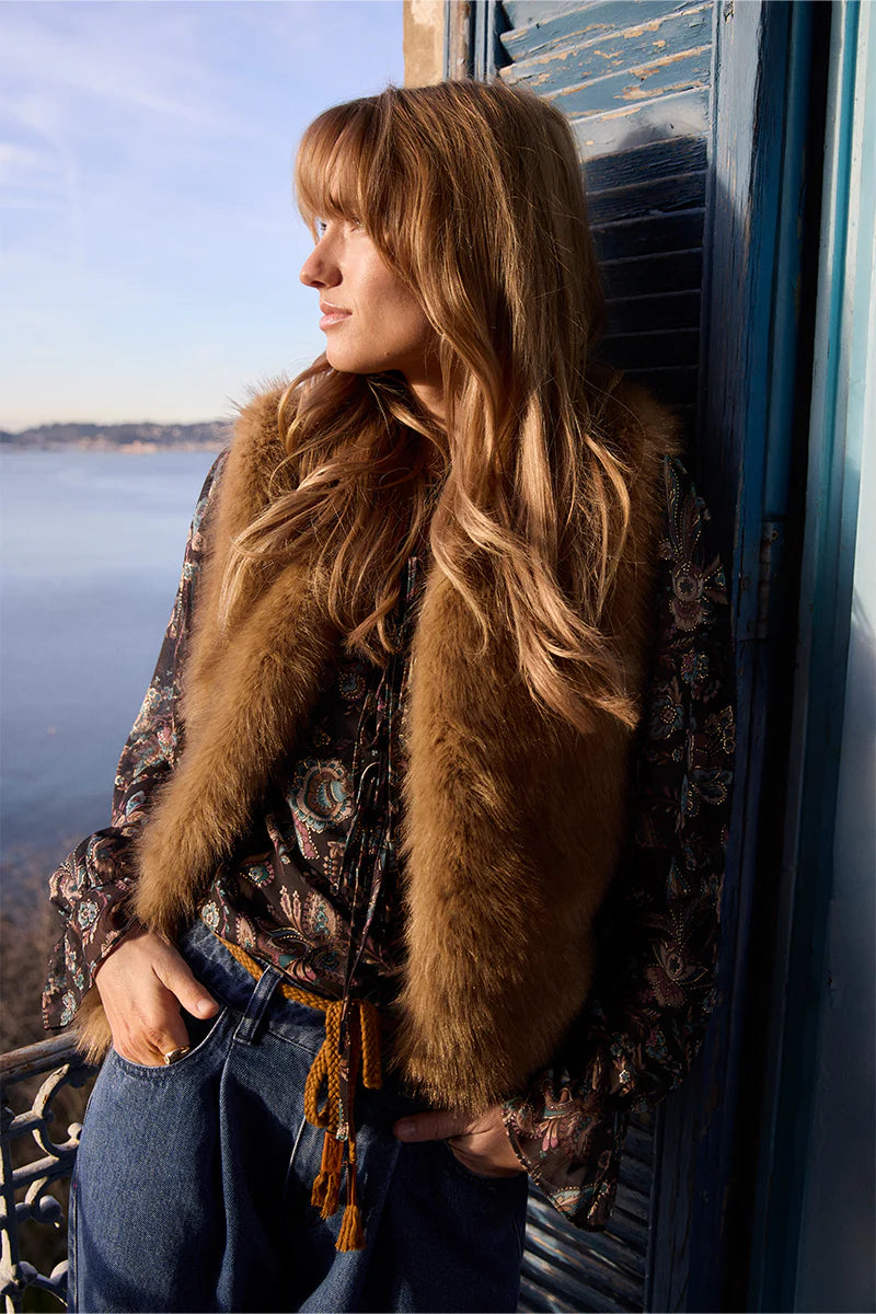 Faux Fur Vest