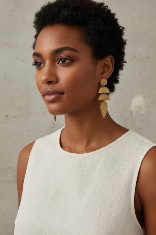 Kate Earrings - Gold