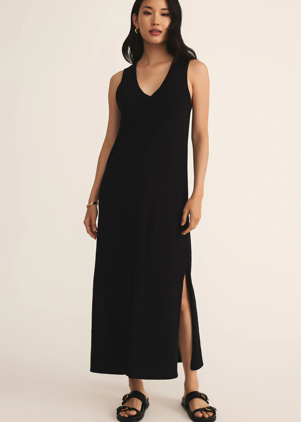 Palasades Midi Dress - Black