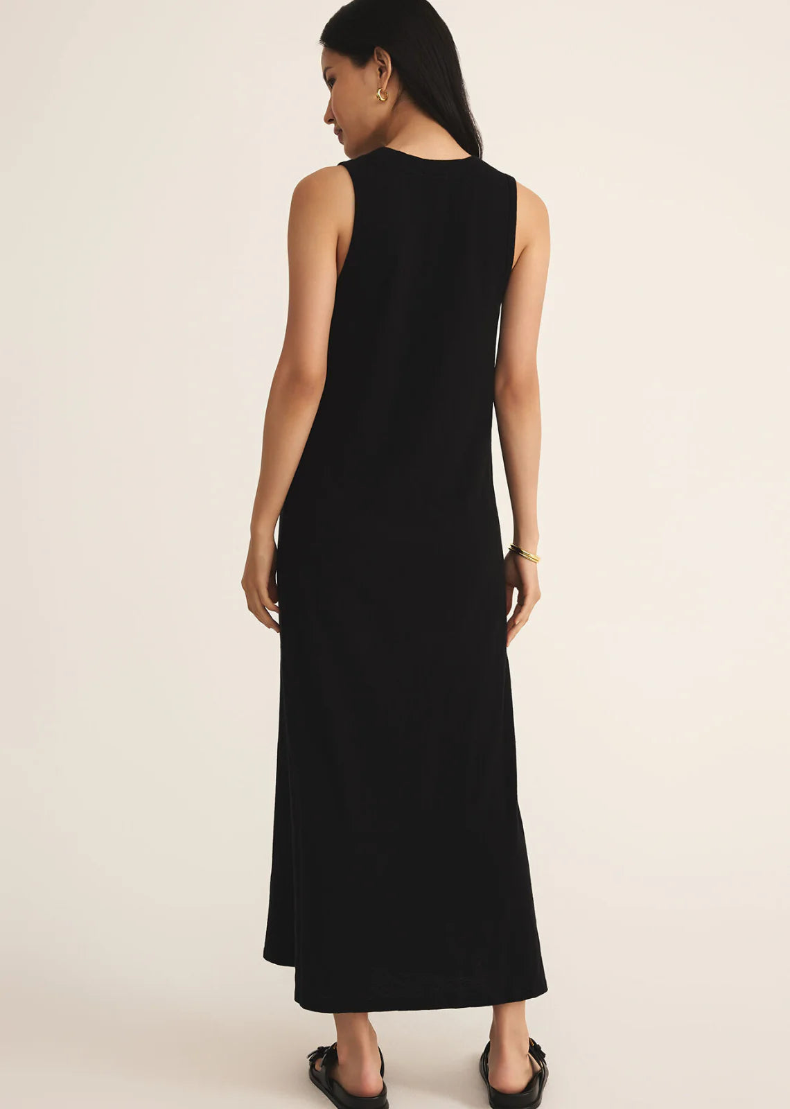 Palasades Midi Dress - Black