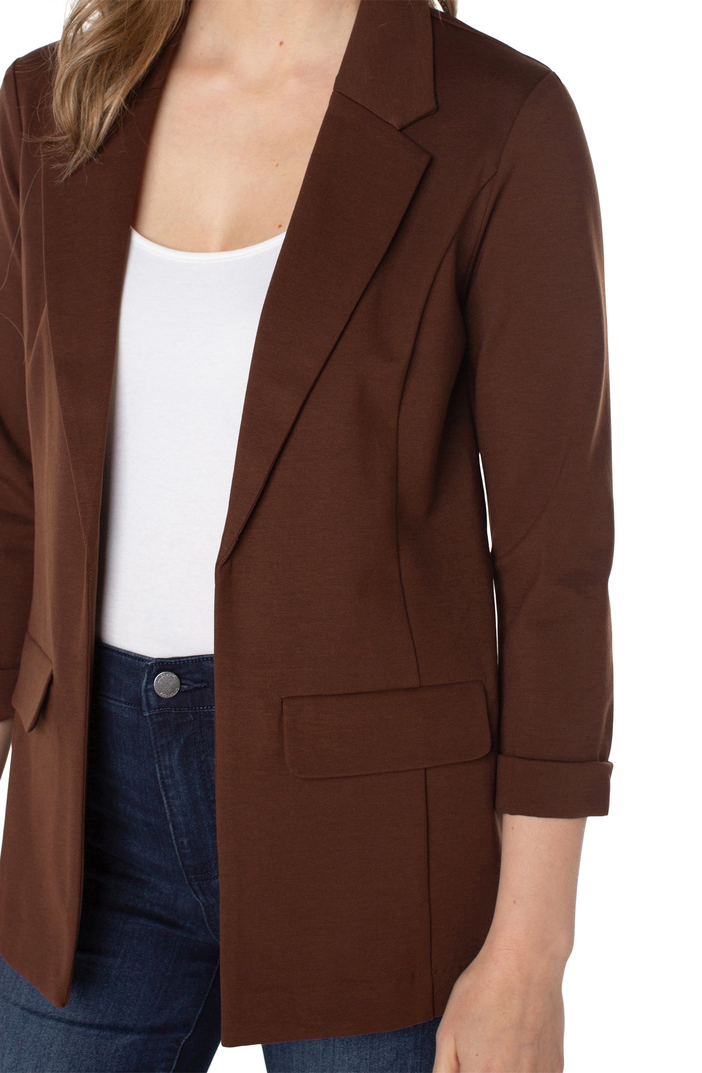 Boyfriend Blazer - Brownstone
