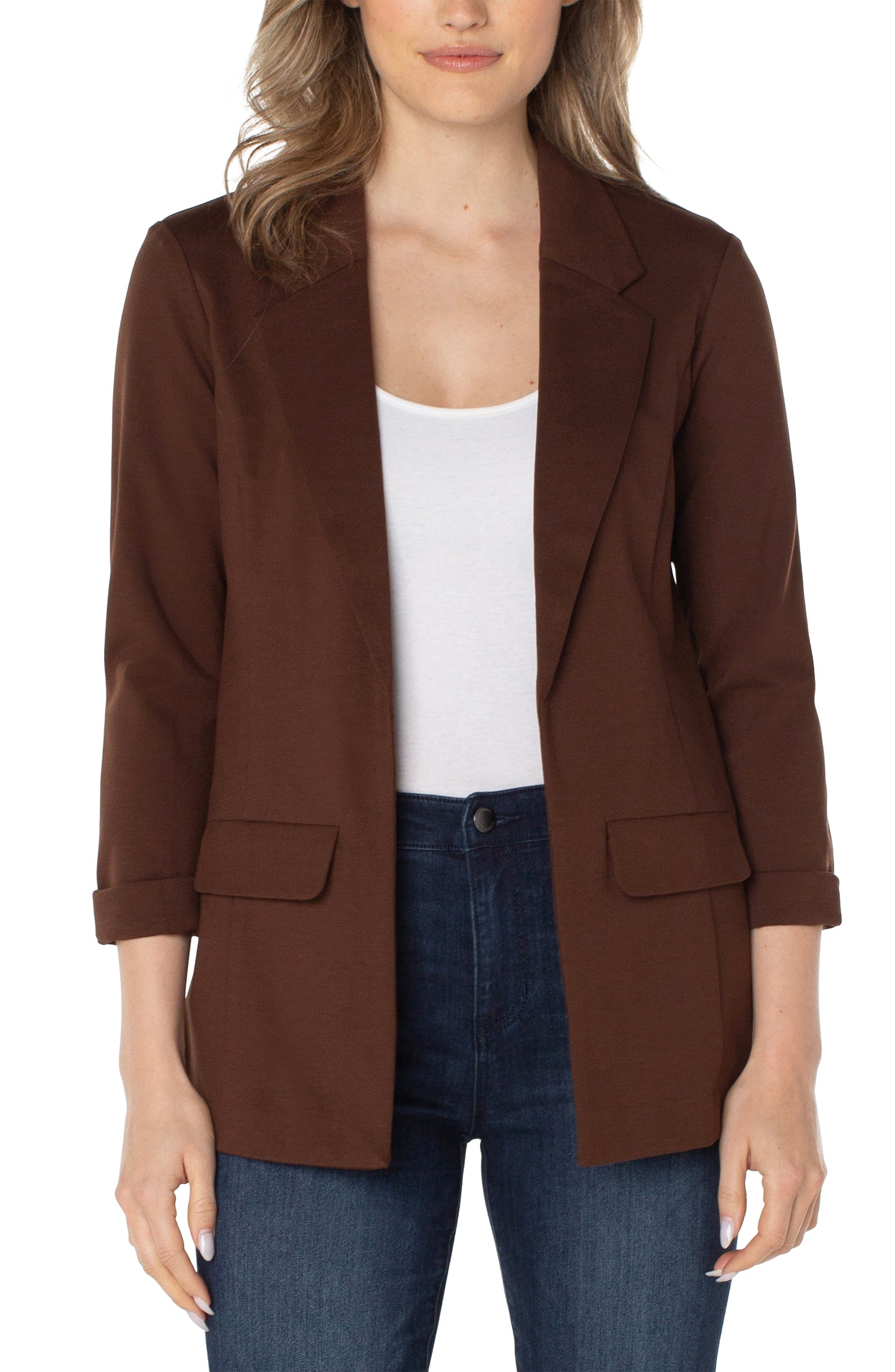 Boyfriend Blazer - Brownstone