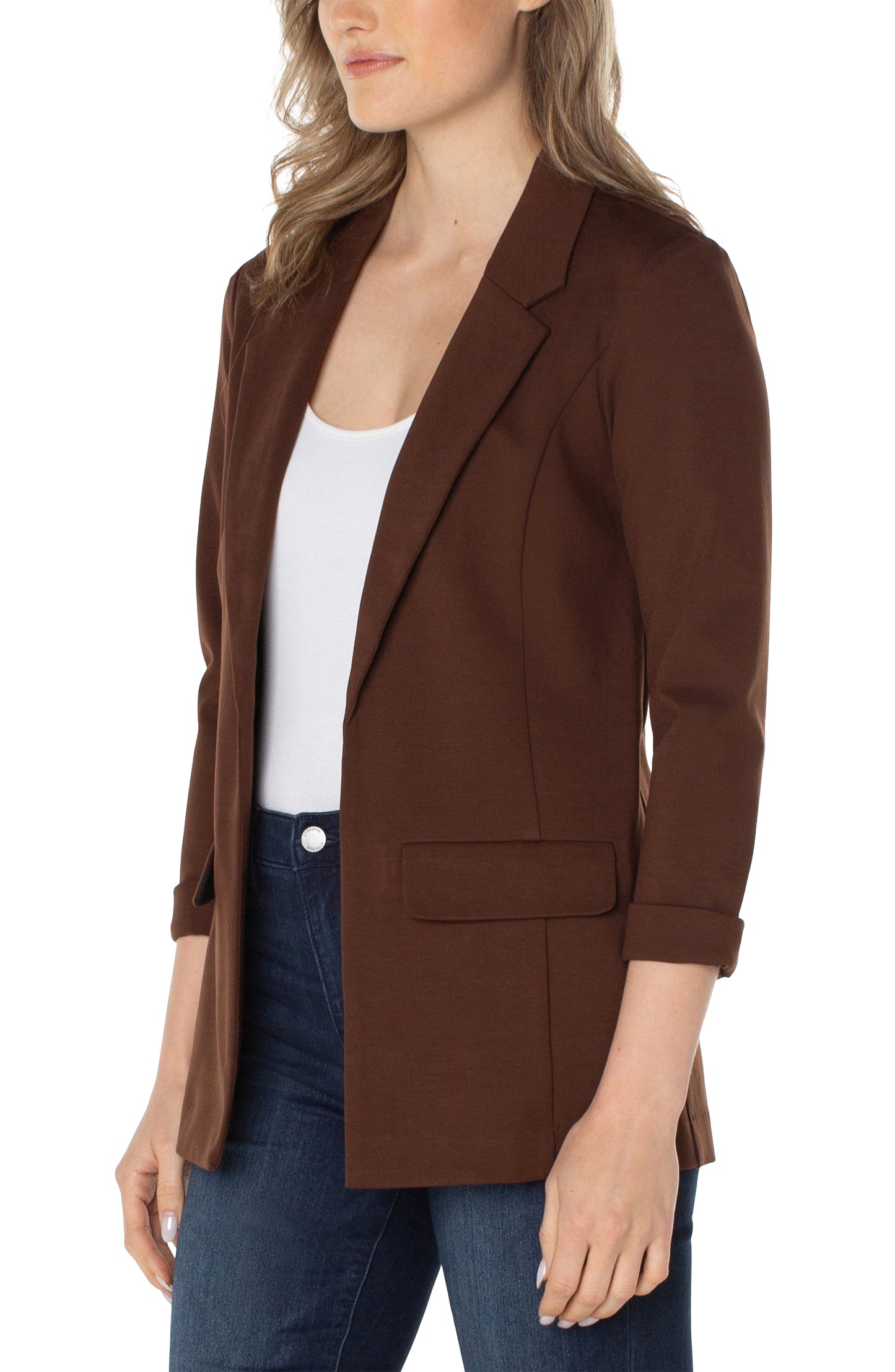 Boyfriend Blazer - Brownstone