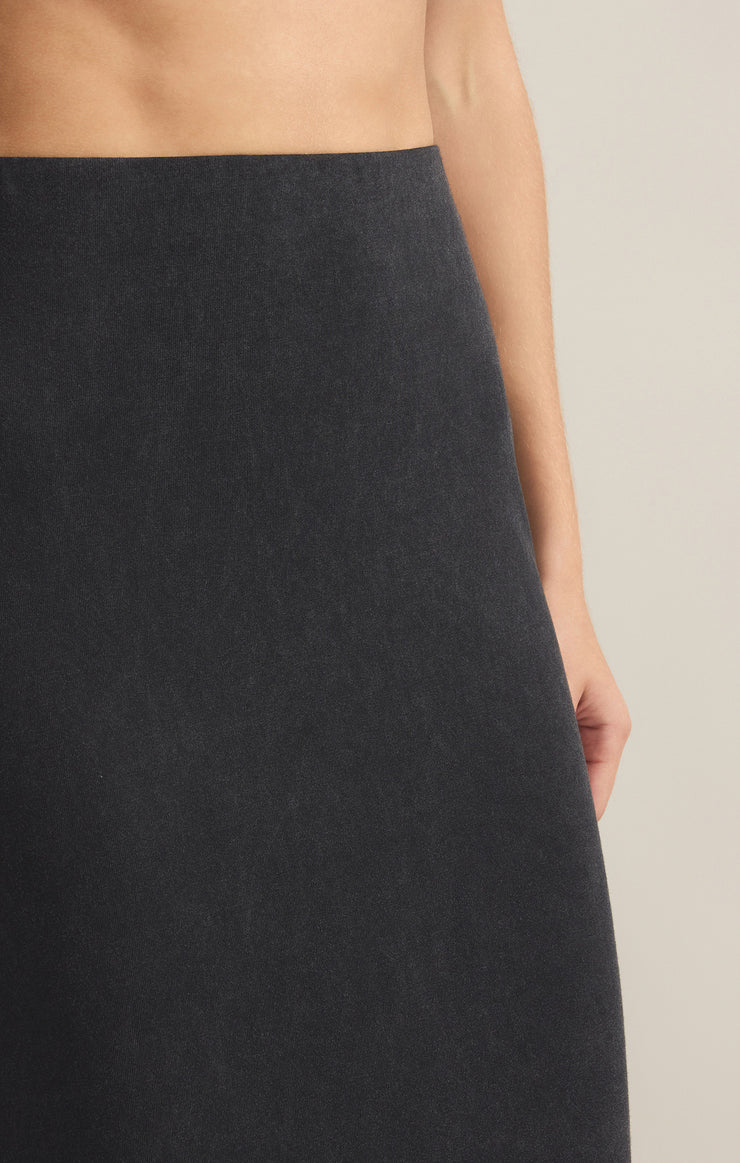 Gail Midi Skirt - Black