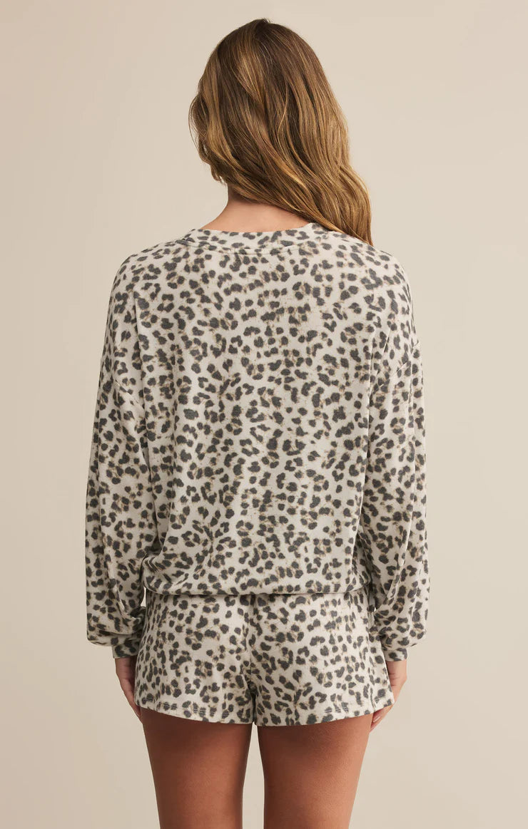 Luxe Leopard Long Sleeve by Z Supply