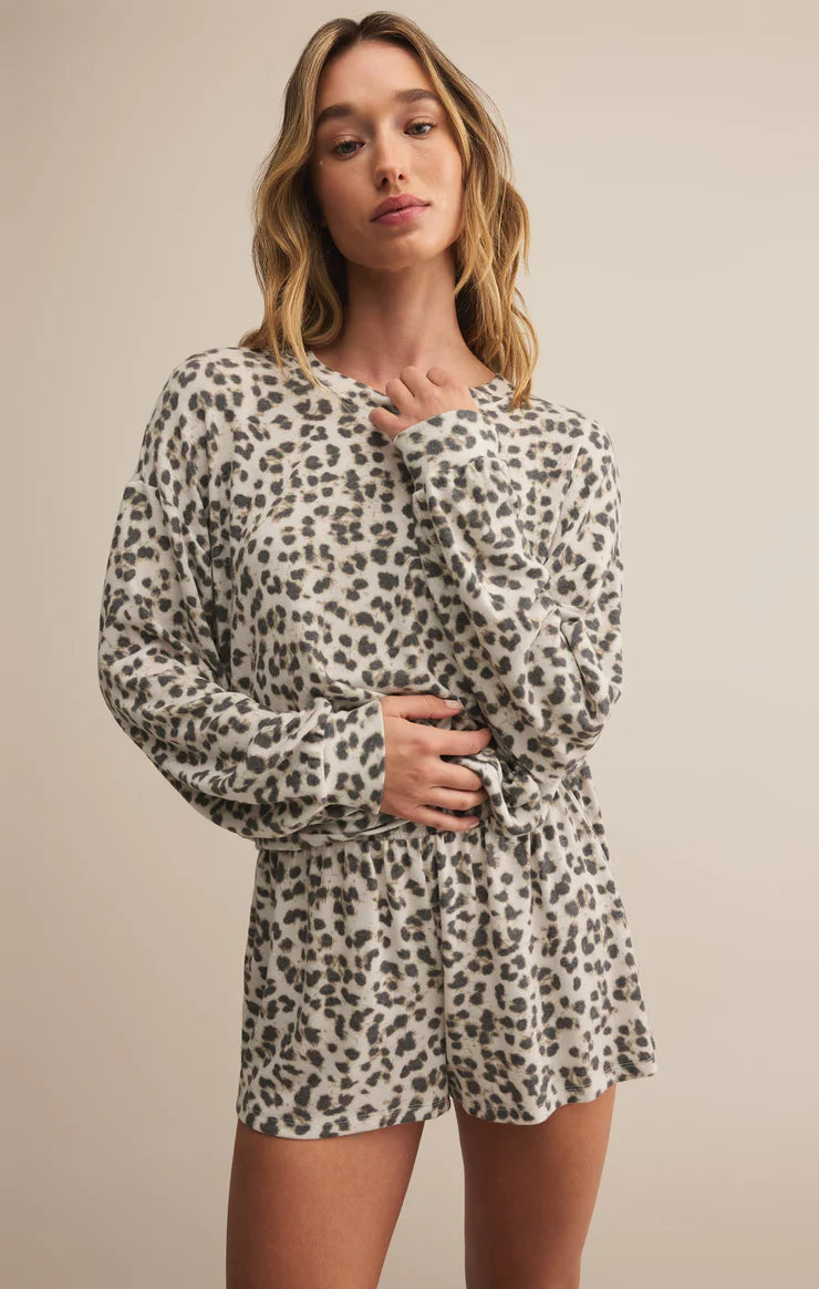 Luxe Leopard Long Sleeve by Z Supply