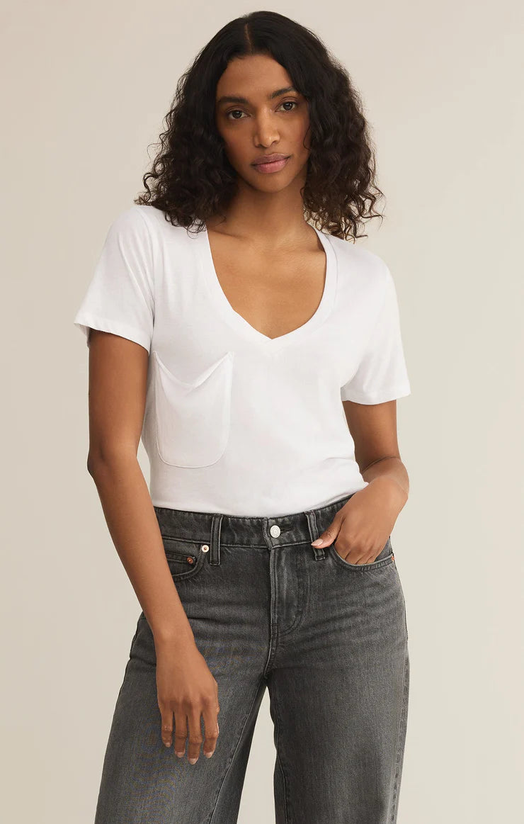 The Pocket Tee - White