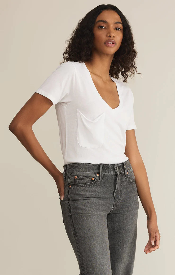 The Pocket Tee - White