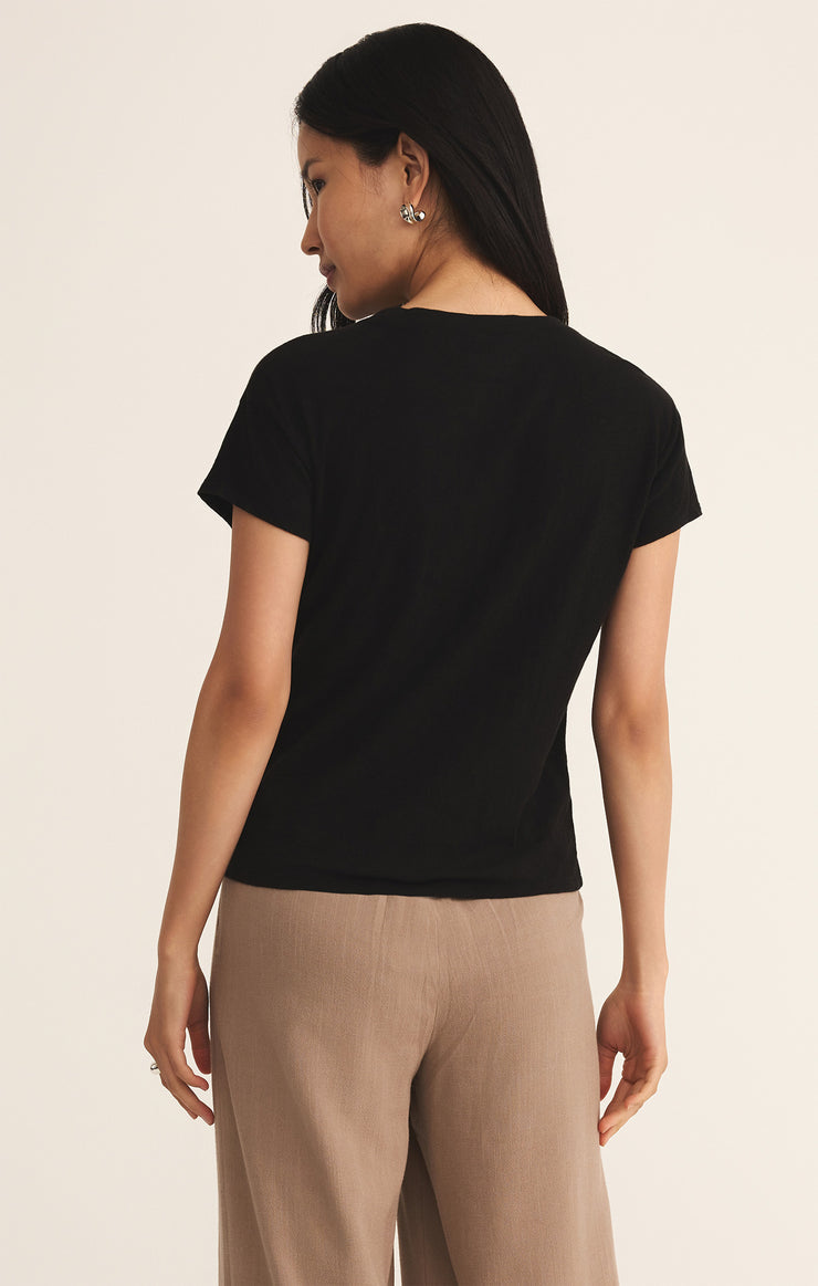 Modern Slub Tee - Black