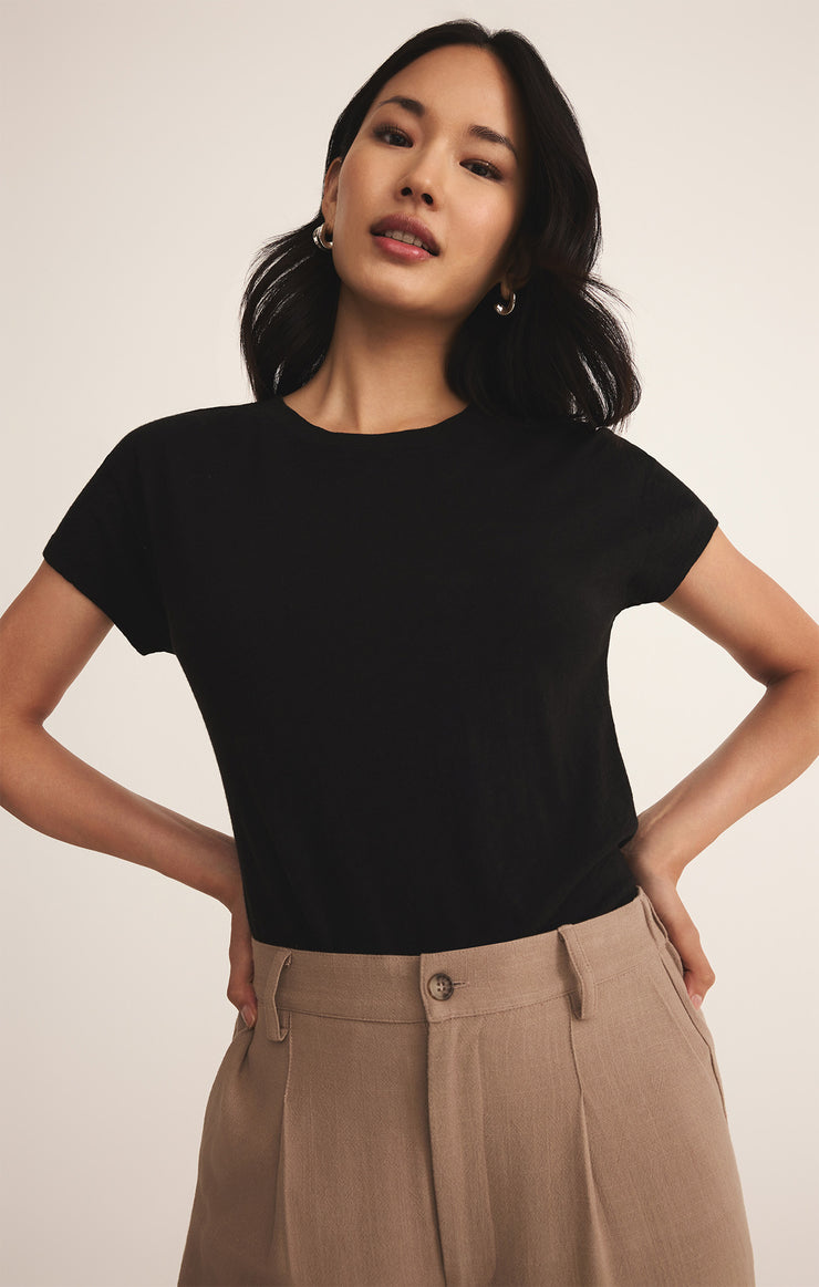 Modern Slub Tee - Black