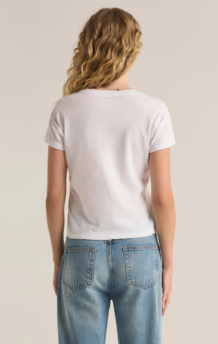 Modern Slub Tee - White