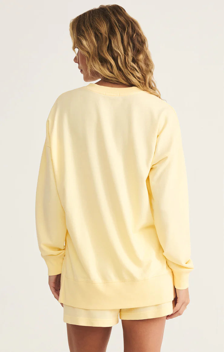Modern V-Neck Weekender - Mellow Yellow