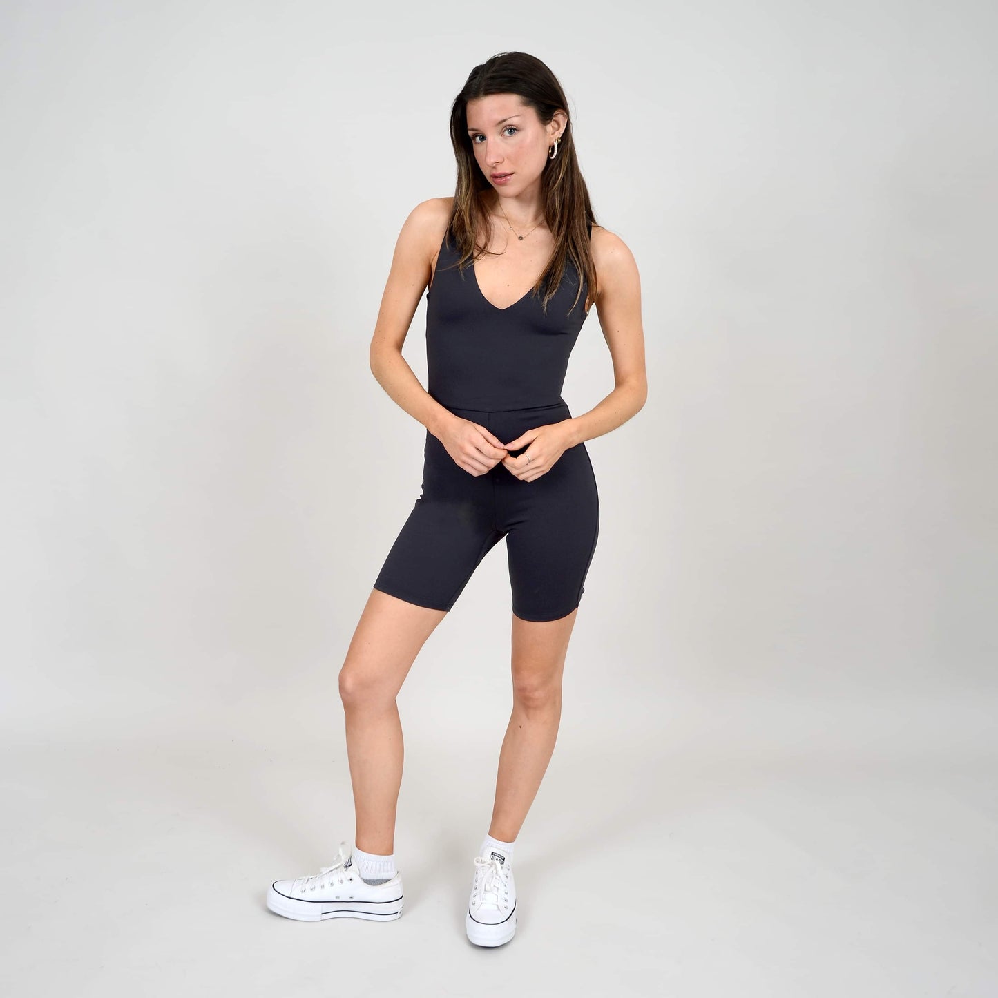 Valentina V Neck Romper