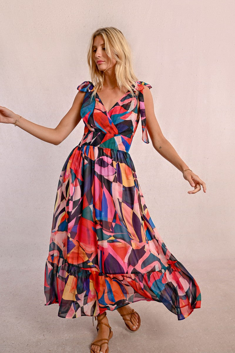 Elly Printed Dress