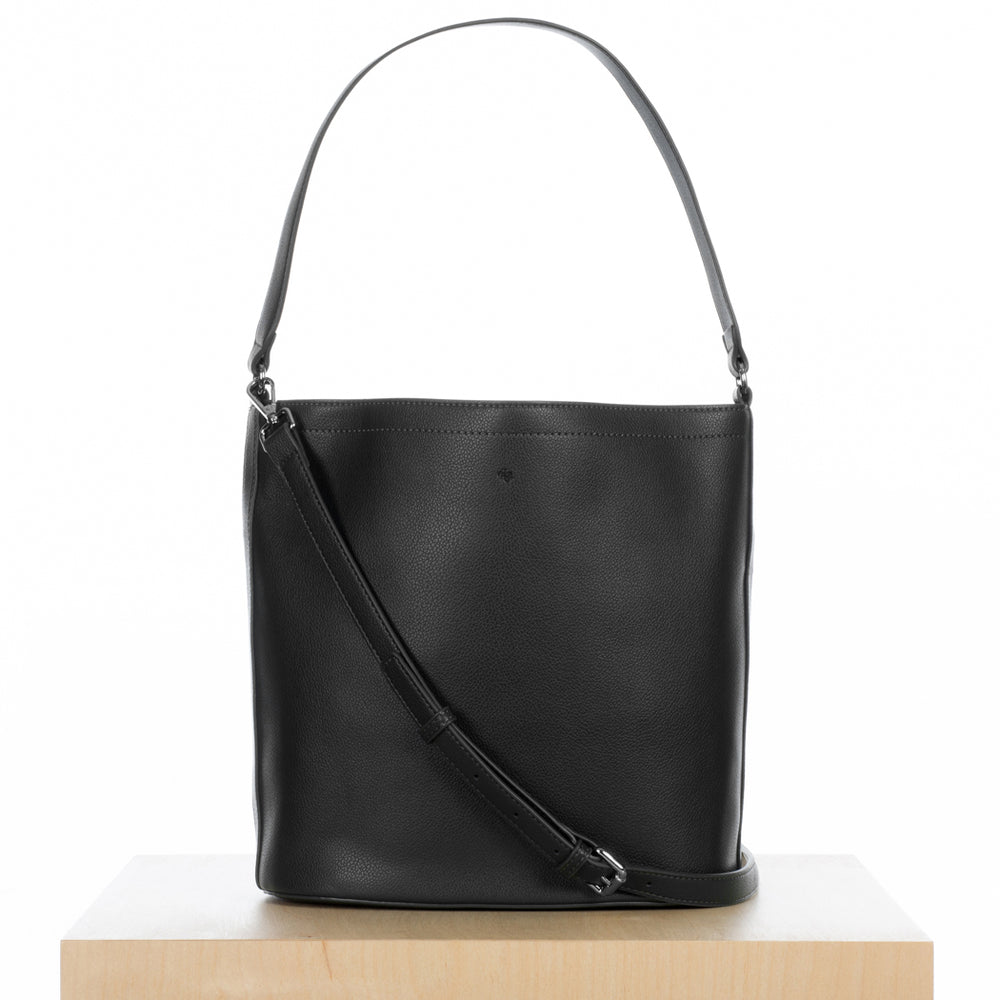 Mia Bucket Bag - Black