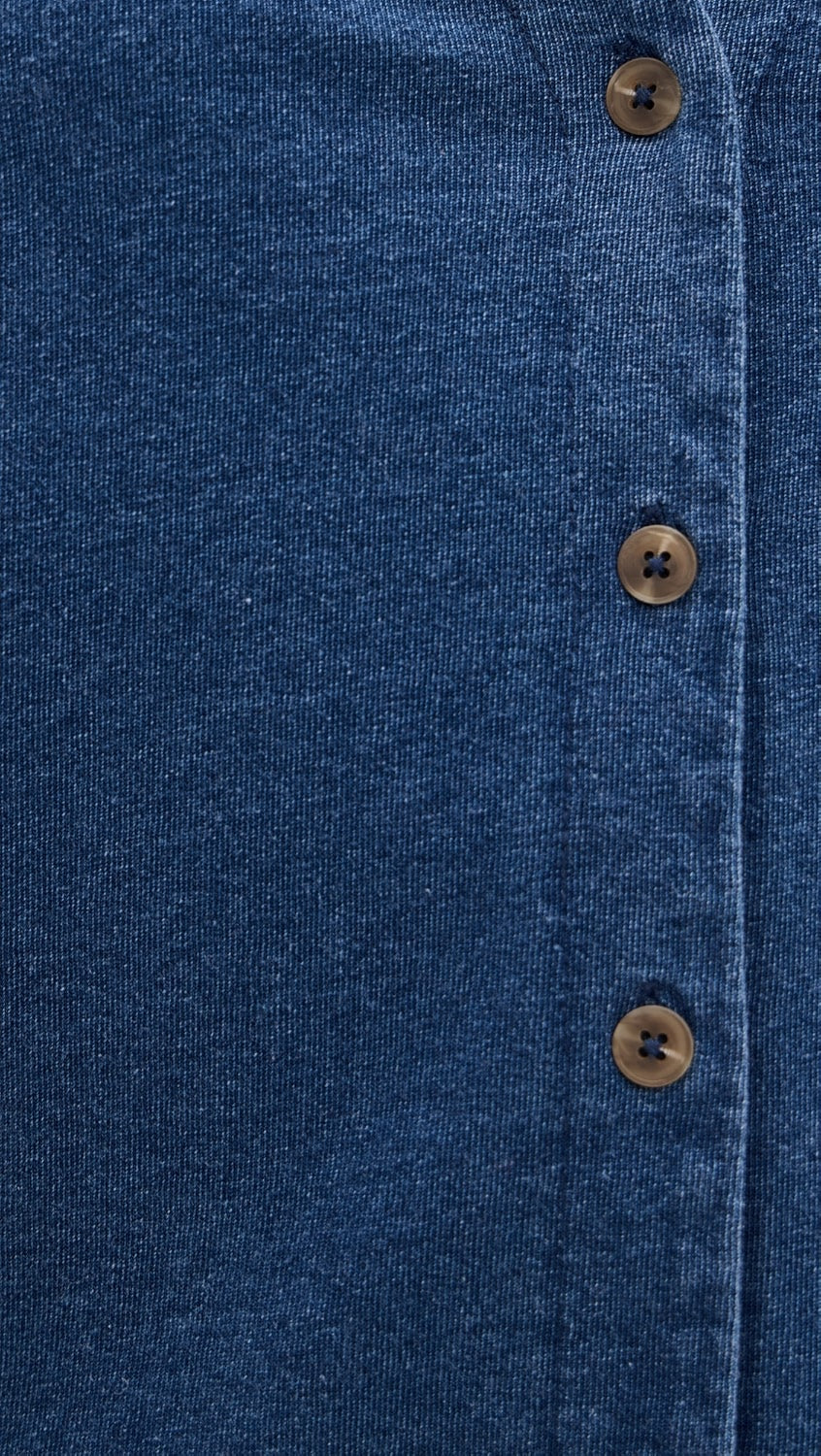 Solace Mini Dress (Z Supply) Indigo