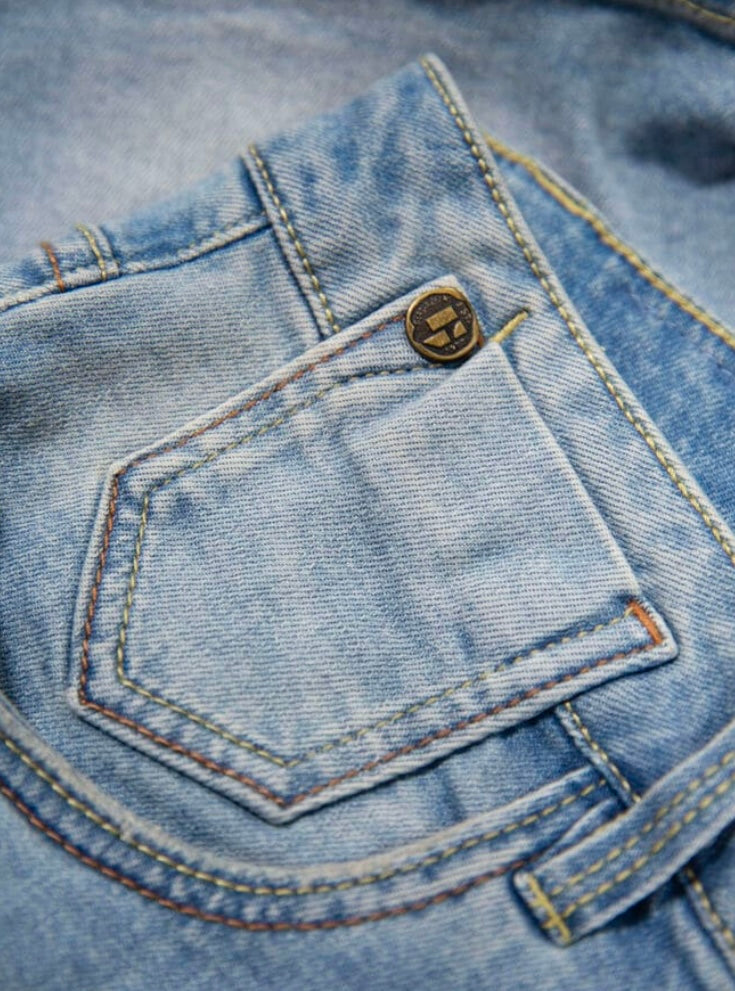 Rachelle Slim Fit Vintage Short