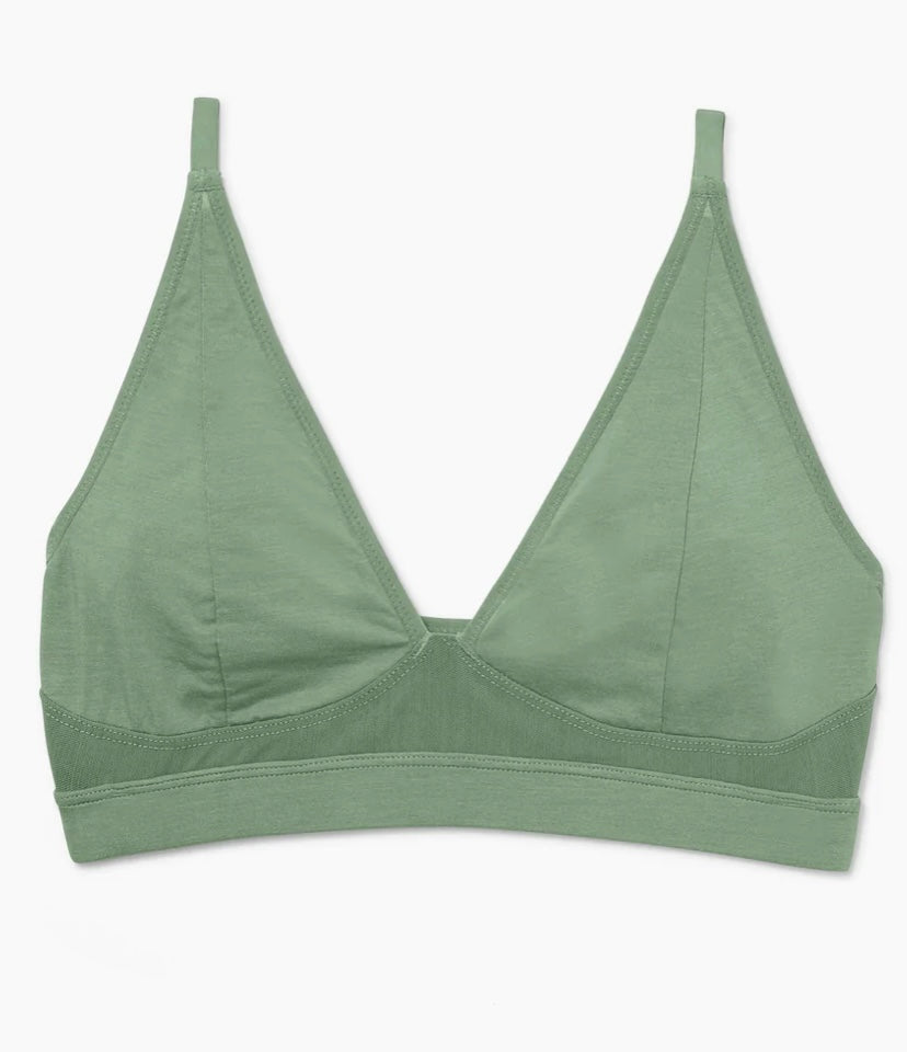 High Cut Sage Bralette