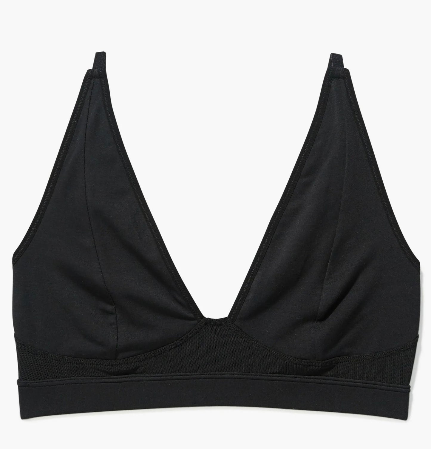 High Cut Black Bralette