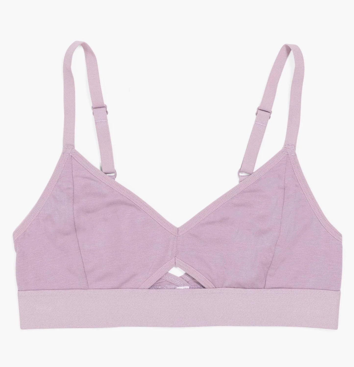 Cut Out Amethyst Stone Bralette