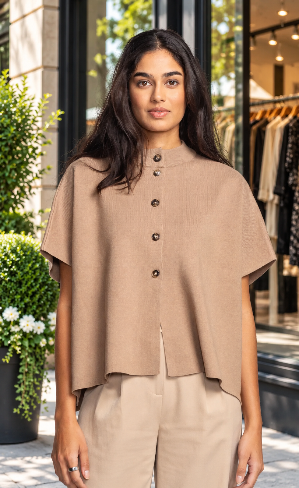 Melrose Knit - Camel