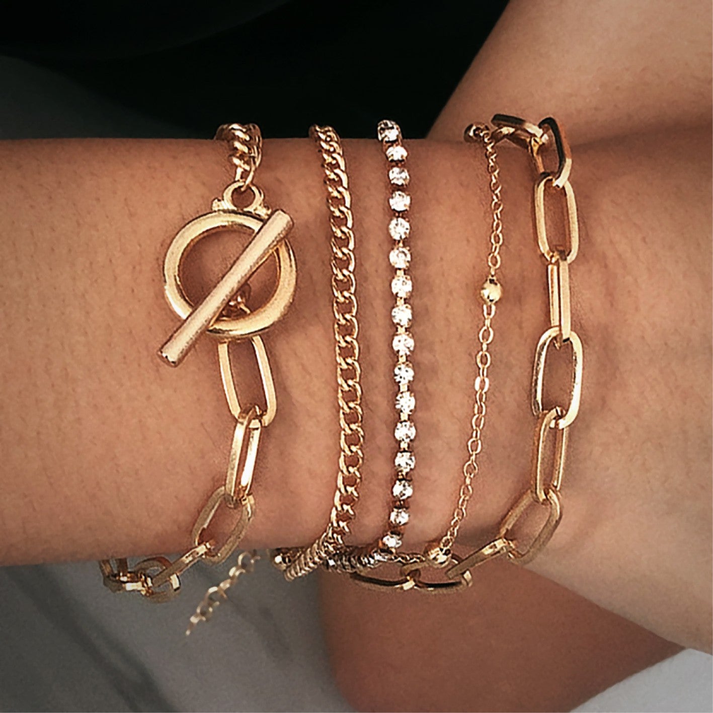 Bates Stacking Bracelet