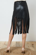 My Way Faux Leather Skirt