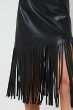 My Way Faux Leather Skirt