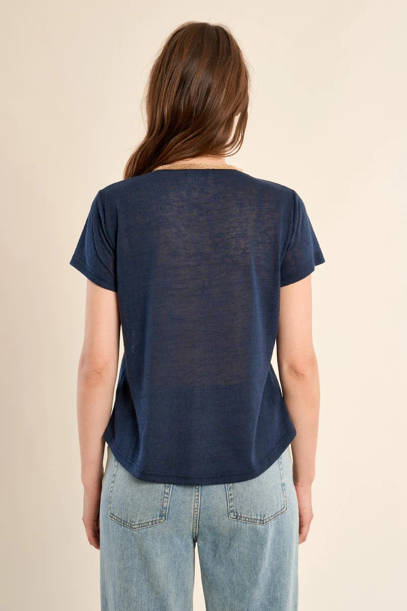 Cassy Tee - Marine