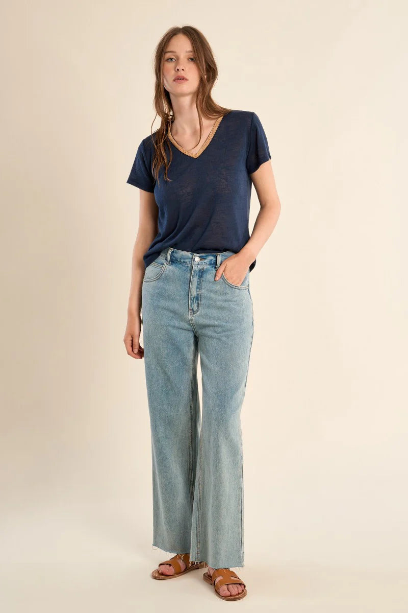 Cassy Tee - Marine
