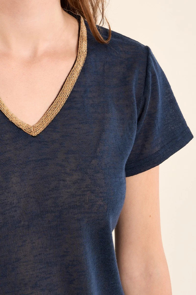 Cassy Tee - Marine