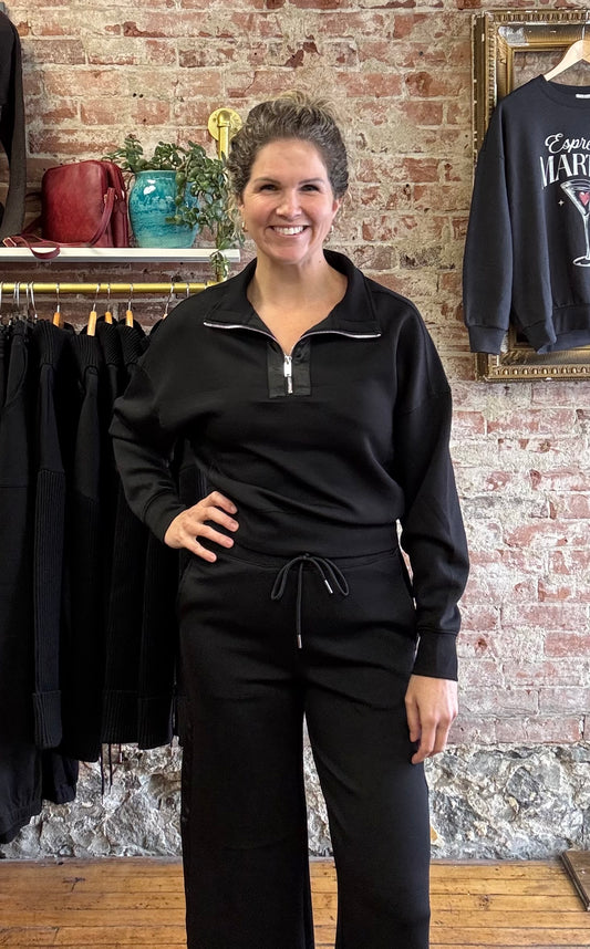 Erika Pant with Satin Tuxedo Side