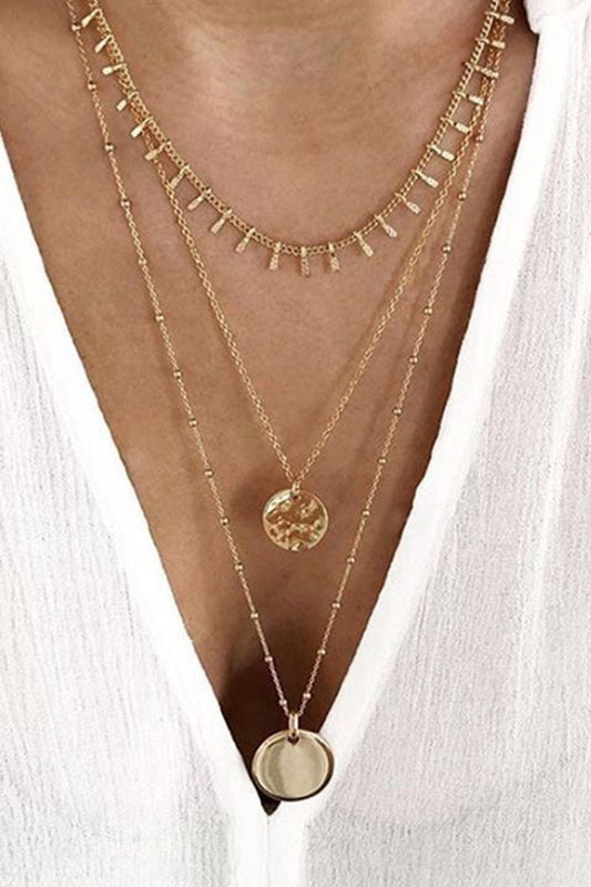 Simone Triple Layered Necklace