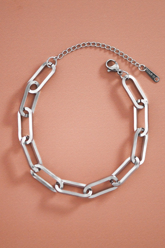 Penny Paperclip Chain Bracelet